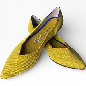 Rothy's The Point II in Marigold Size 10.5